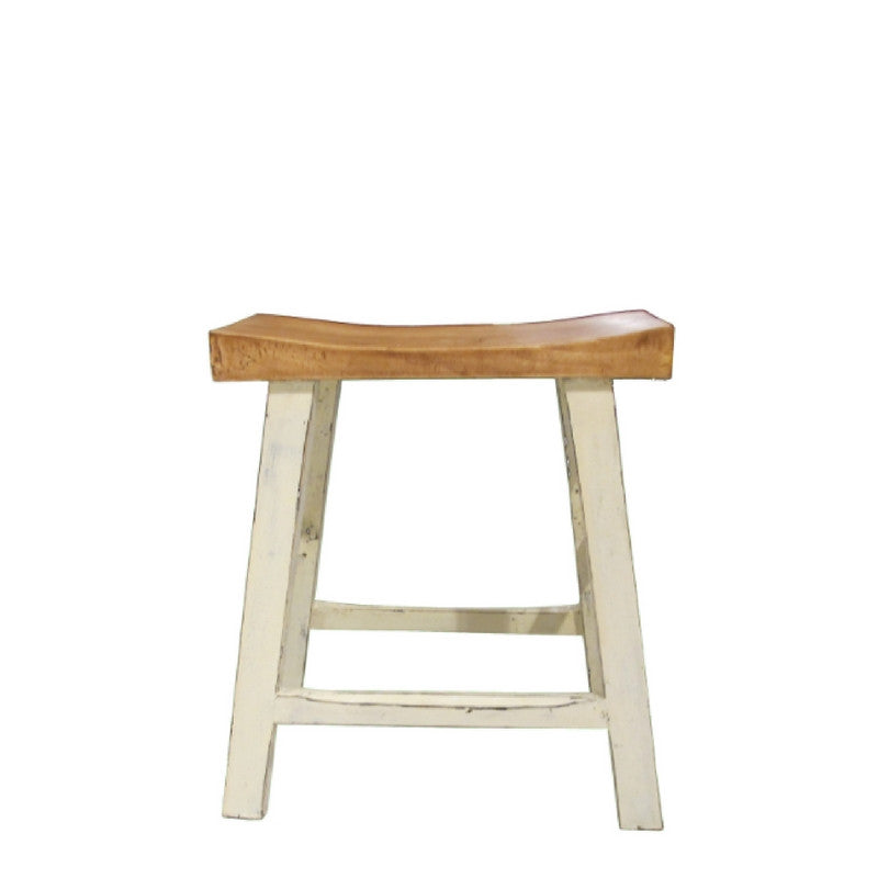 Small White Stool
