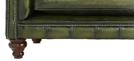 Hampton 3 Seater in Antique Green