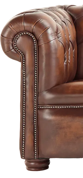 Manhattan 3 Seater in Antique Brown
