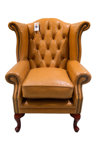 Newby Wing Chair in Old English Tan/NJ