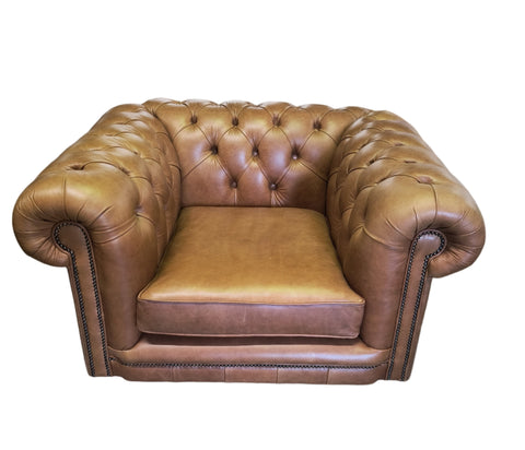 Hampton Club Chair in Amalfi Tan