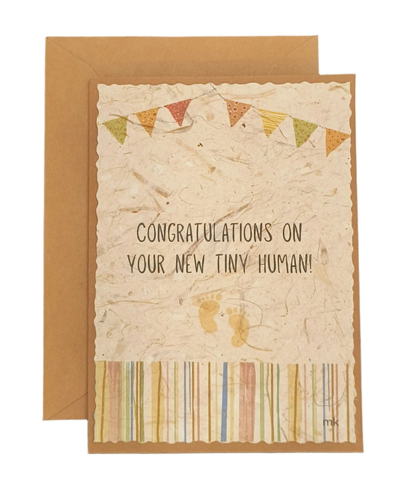 Congratulations on Your Tiny Human Greeting Card