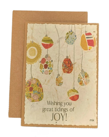 Great Tidings of Joy Greeting Card