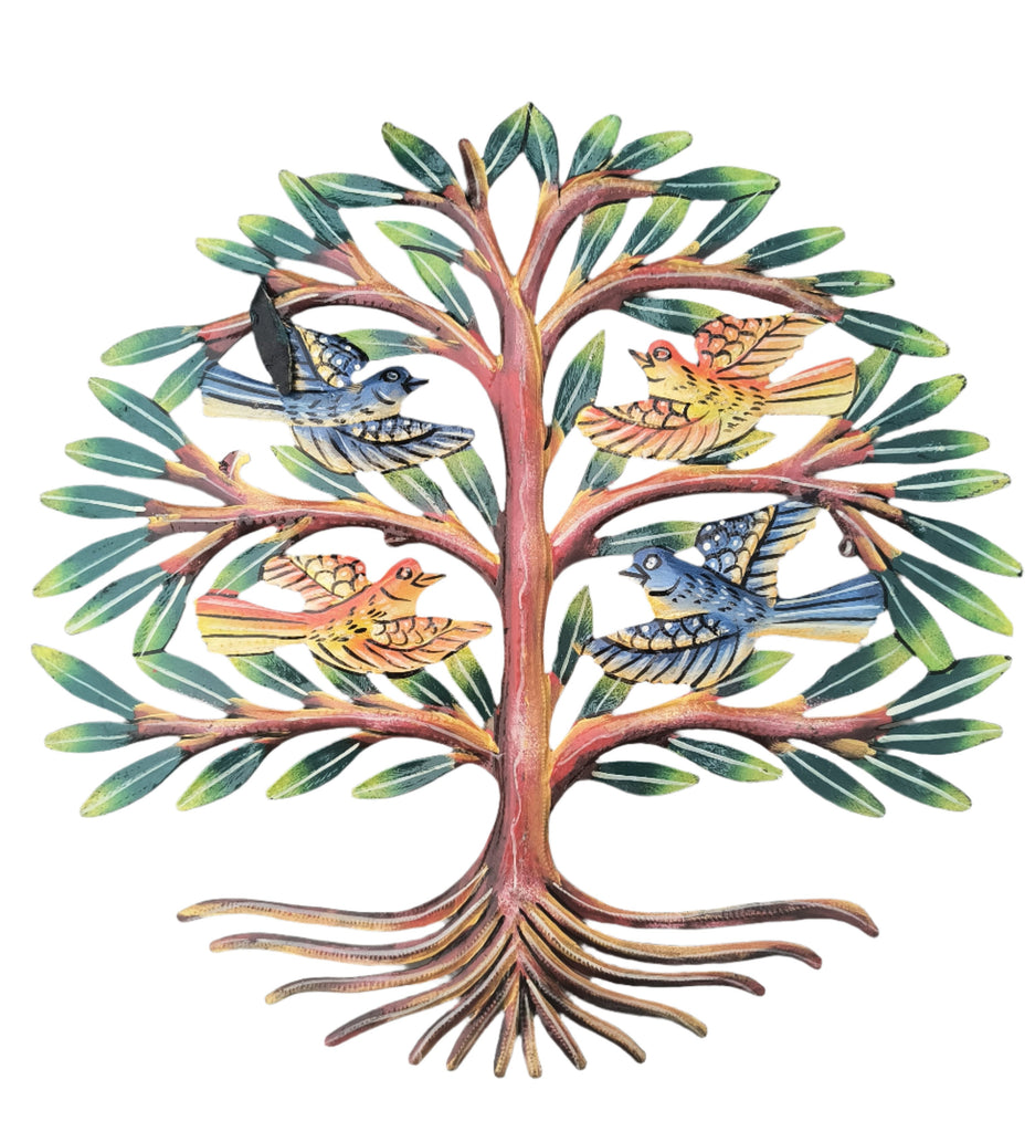 Multi-Color Tree of Life with Birds