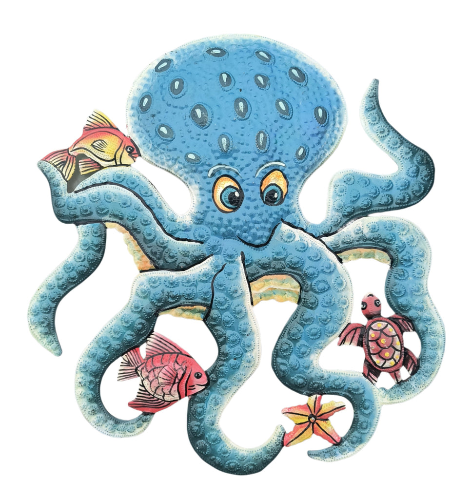 Large Blue Octopus