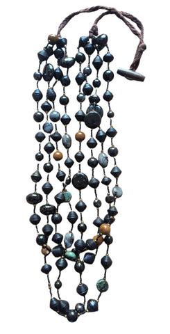 Long Three-Tier Necklace