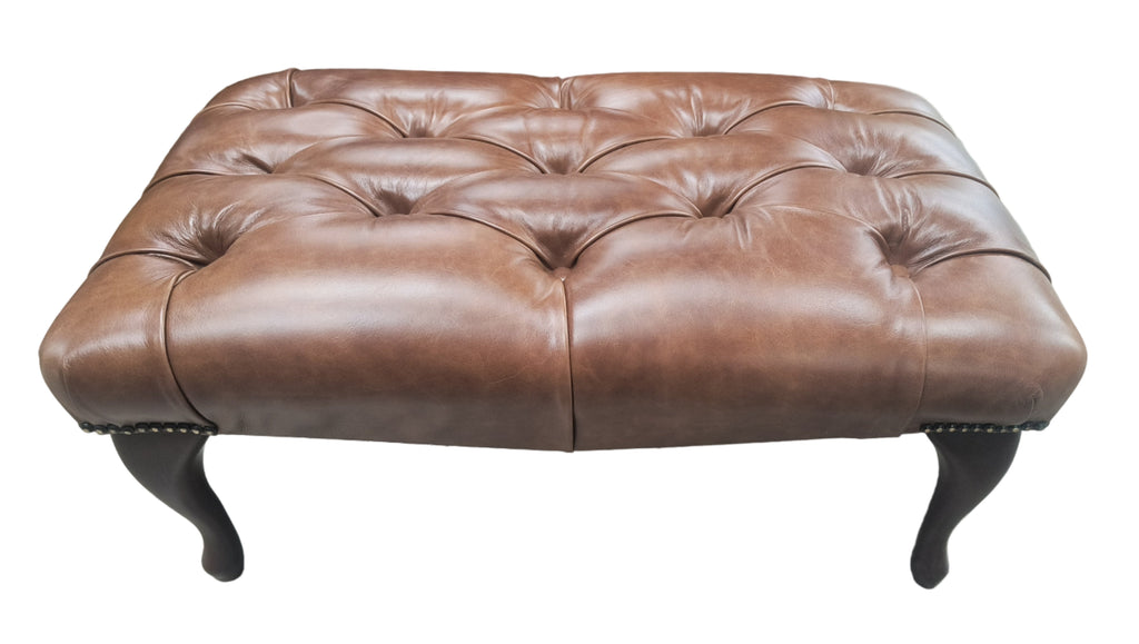 Newby Foot Stool in Legacy Antique Whiskey