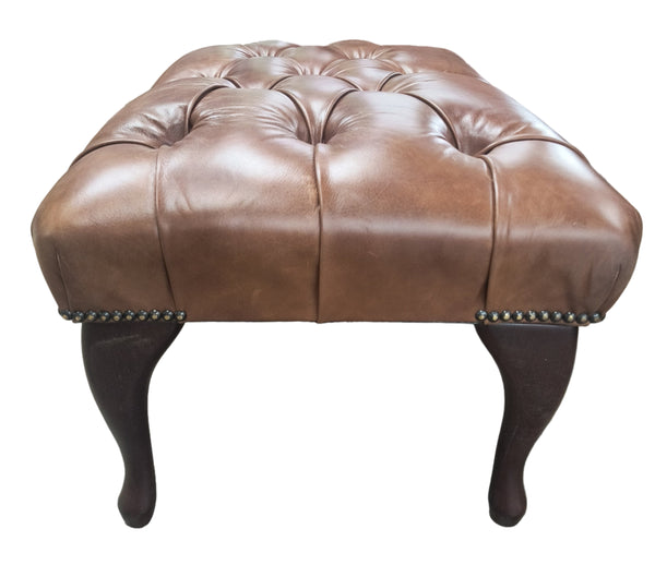 Newby Foot Stool in Legacy Antique Whiskey