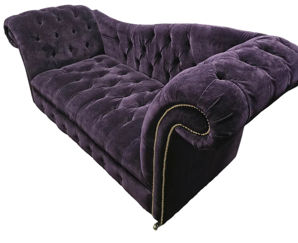 Mayfair Chaise in Amalfi Amethyst
