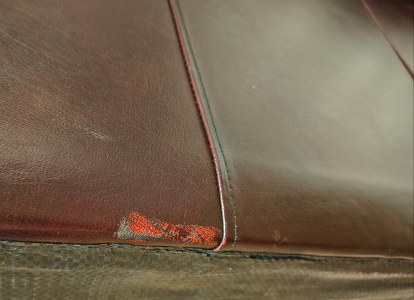 4/3 Windsor Corner Sofa in Antique Red
