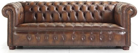 Manhattan 3 Seater in Antique Brown