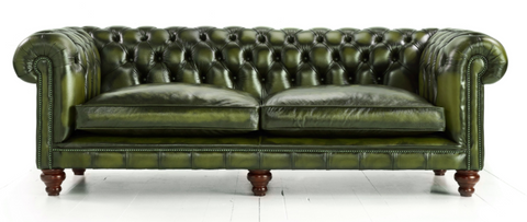 Hampton 3 Seater in Antique Green
