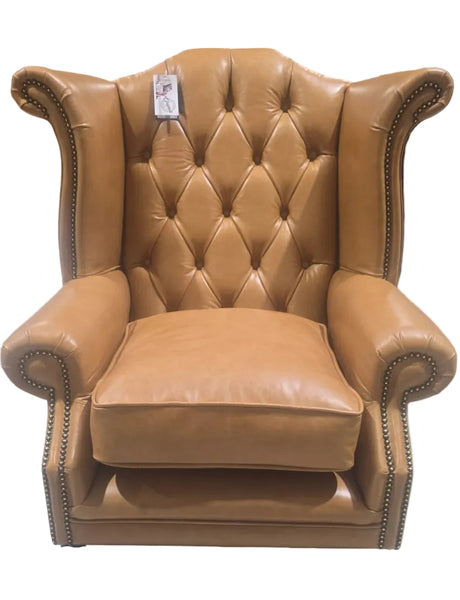 Newby Wing Chair in Old English Tan/NJ