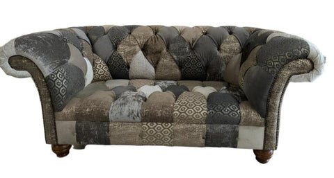 Winston 2 Seater Patchwork Sofa