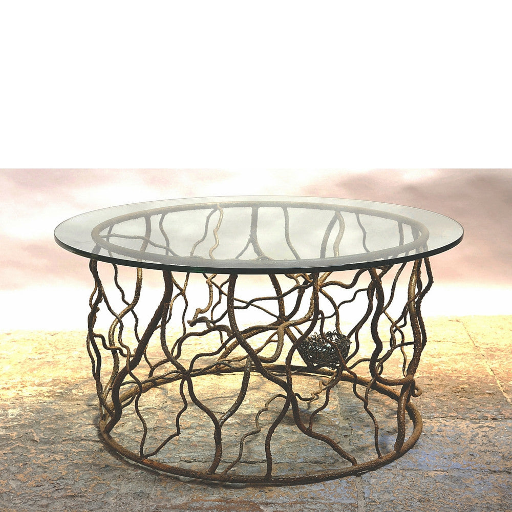 Union Drum Table with Floating Top
