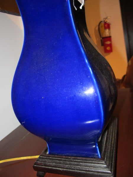 Cobalt Blue Lamp