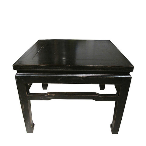 Black Painted TRADITIONAL Chinese Stool