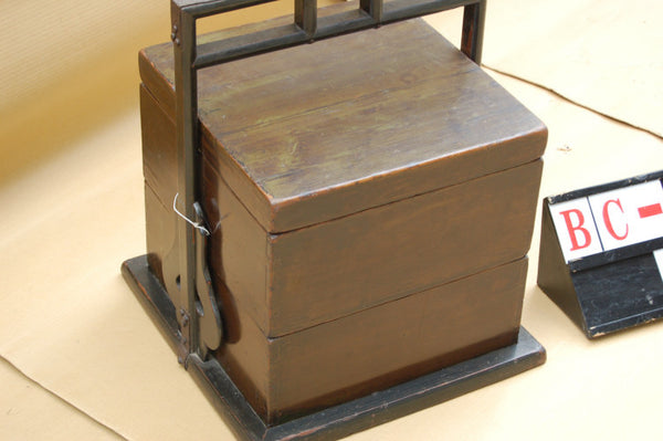 Wooden Box with Handle 