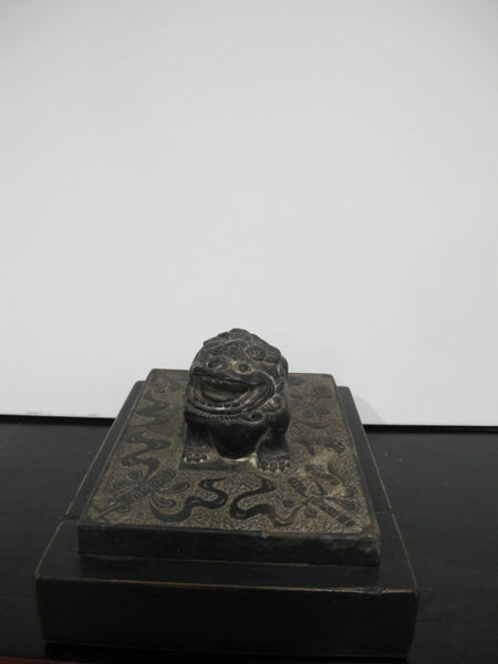 Chinese Antique Stone Carved Scroll Weights