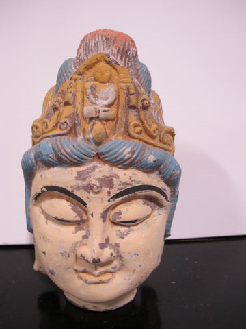 Asian Antique Buddha Head