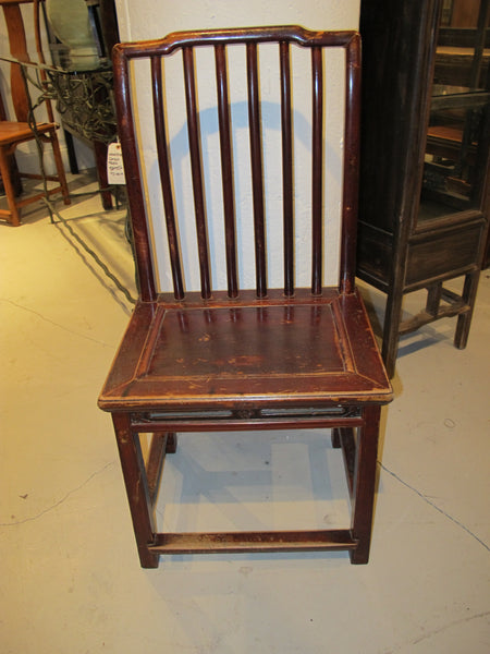 Chinese Antique Elmwood Side Chair